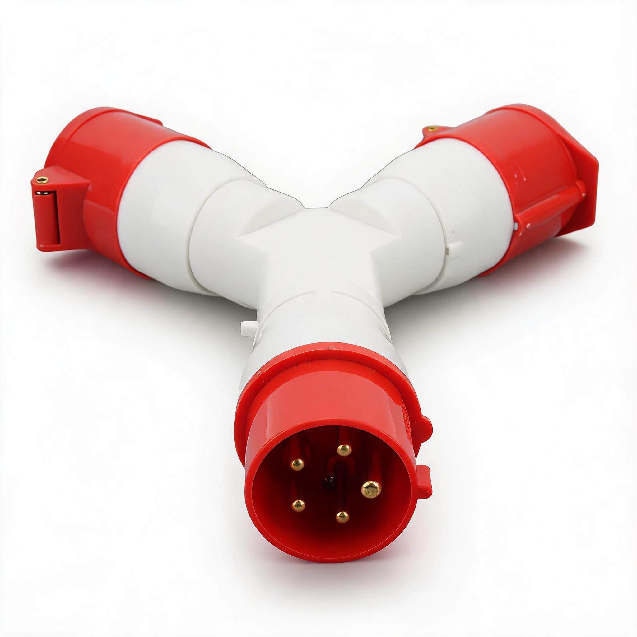 SENECESLI Spina Industriale a 3 Vie, Presa per Spina Industriale per Aviazione 3P N E 16A 380-415V Y, con Protezione Impermeabile IP44, per Operazioni Commerciali di Produzione E