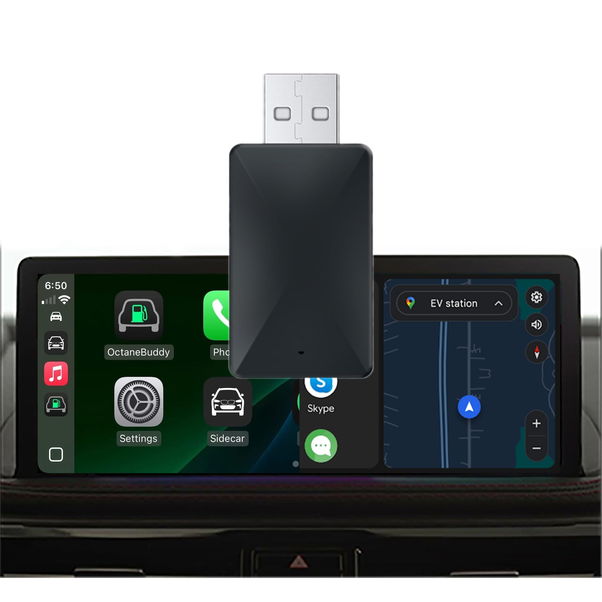 CANBLO Aerolink Wireless Apple CarPlay Adapter – Convert Wired to