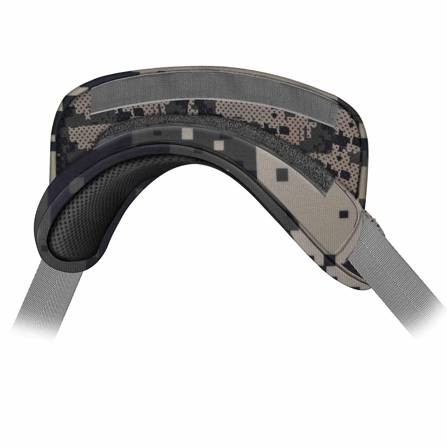 ZINZ Universal Shoulder Pad with Ultra Thick Cushion for Bag Luggage Bag Crossbody, Plus Long &amp; Anti-Slip &amp; Breathable,Camouflage Gray