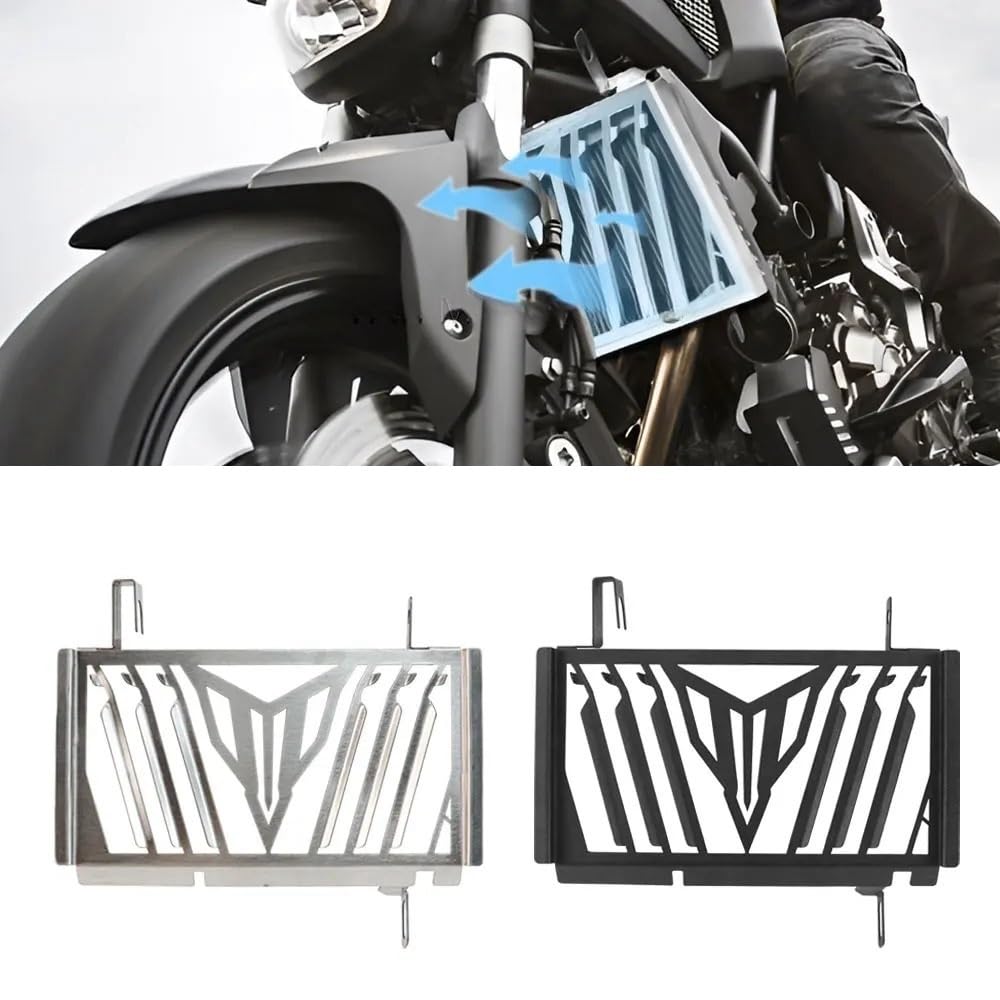 Motorrad Kühlerschutz Motorrad Zubehör Für Yam&aha MT125 MT 125 MT-125 2020 2021 2022 2023-Kühler Schutz Grille Schutz Schutz Abdeckung