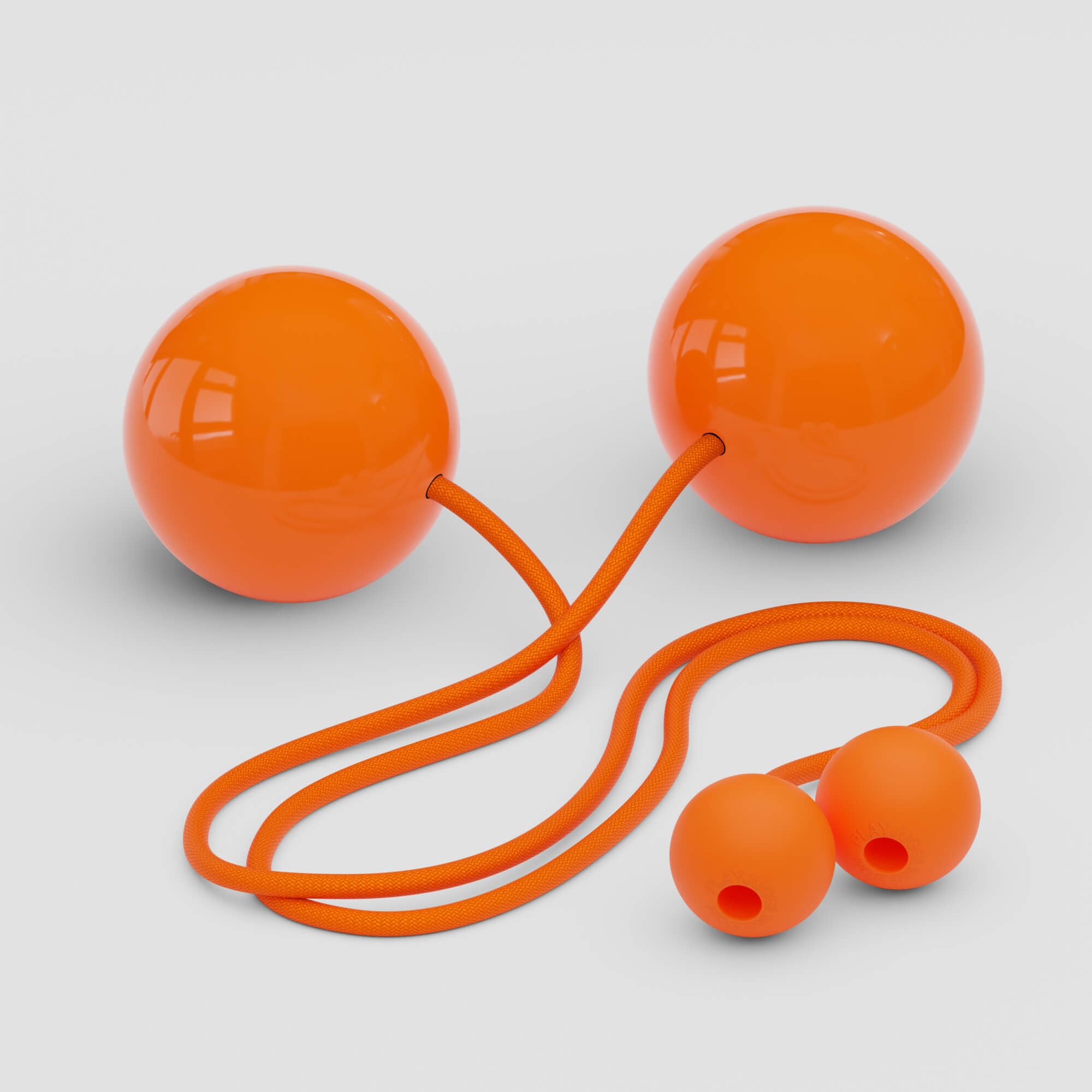 Play Juggling - Coppia di Contact Poi PRO da GIOCOLIERE per Giocoleria - 80 mm - Disponibile in Vari Colori