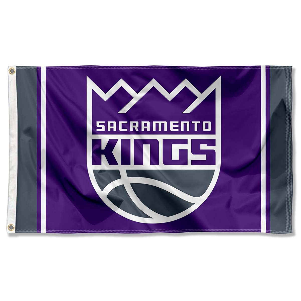 Sacramento Kings Crown Indoor Outdoor Flag