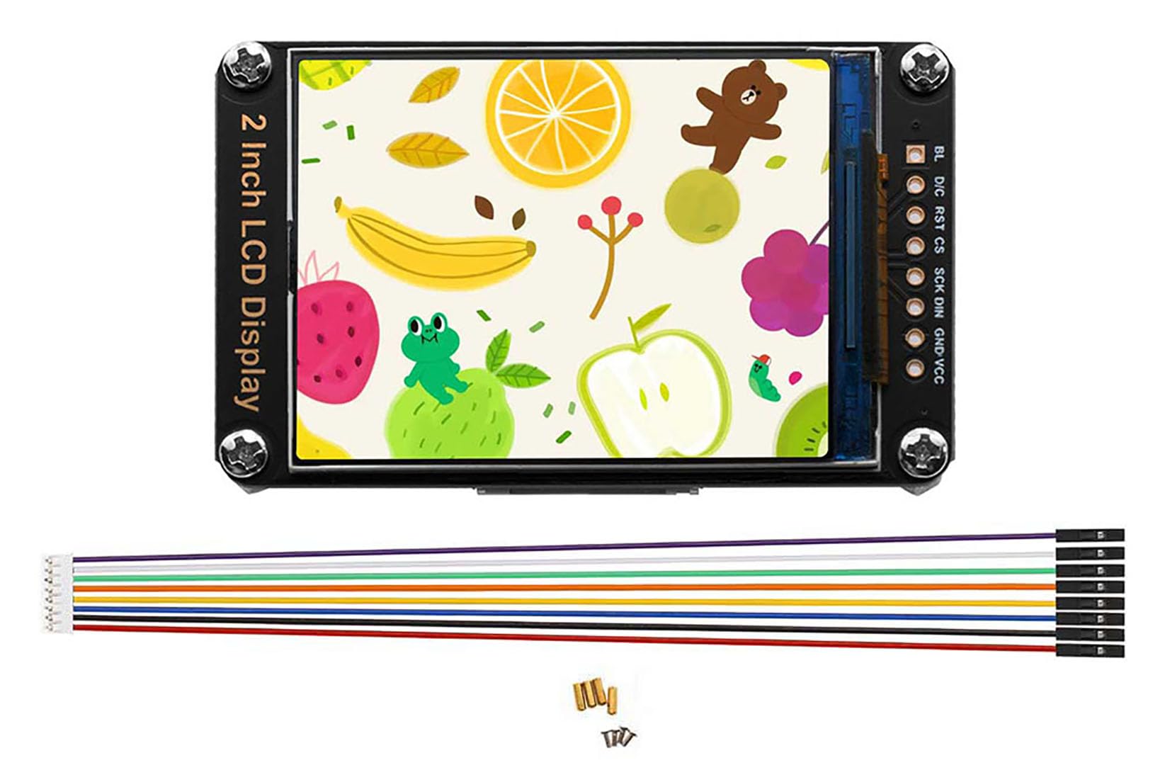 Écran LCD 2" IPS ST7789V interface SPI pour Arduino et Raspberry Pi - 8