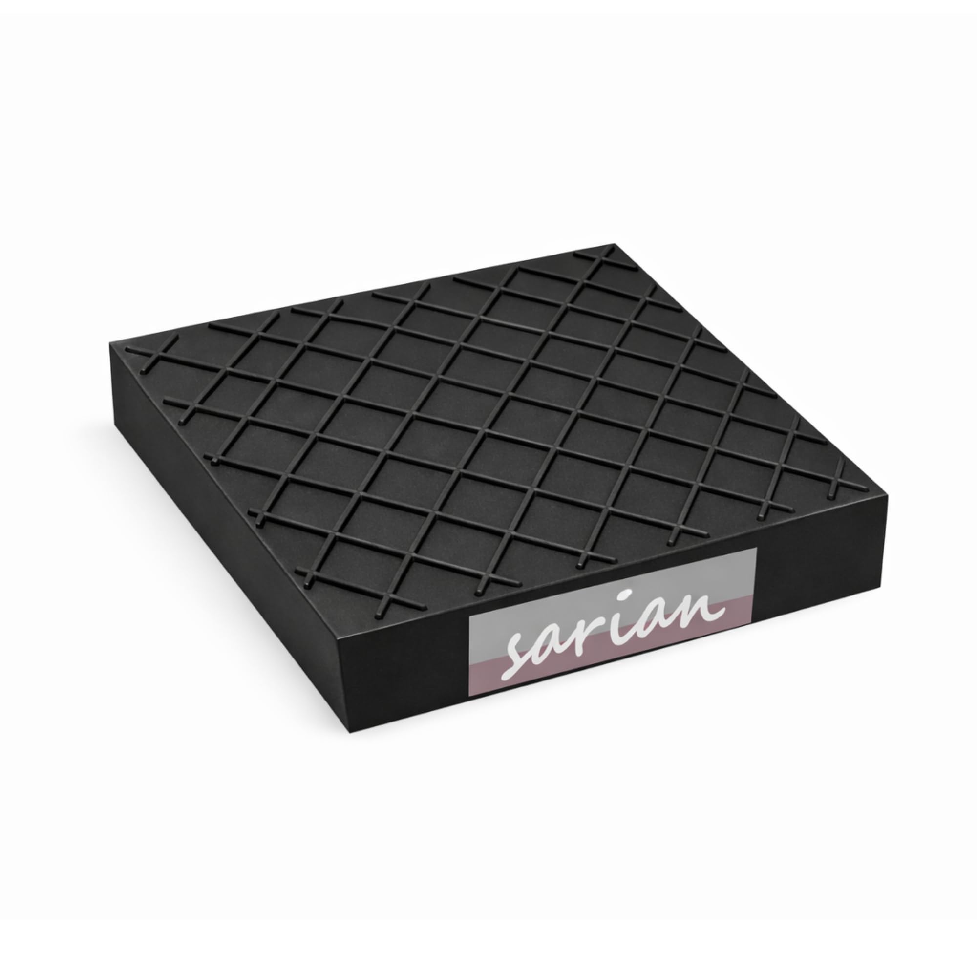 Gummiauflagen Verschiedene Größen für Wagenheber und Hebebühnen zum Reifenwechseln Rangierwagenheber Gummiklotz Gummiunterlage (100x100x20 Waffel)