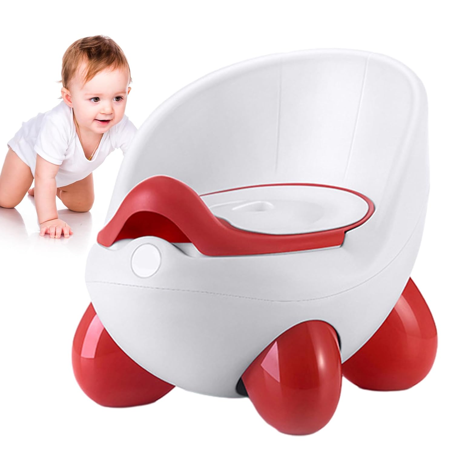 Toddler Potty, Kids Training Potty Urinal, Removable Toddler Toilet Potty Chair, Potty Training Toilet for Travel, Camping, Home (pink)