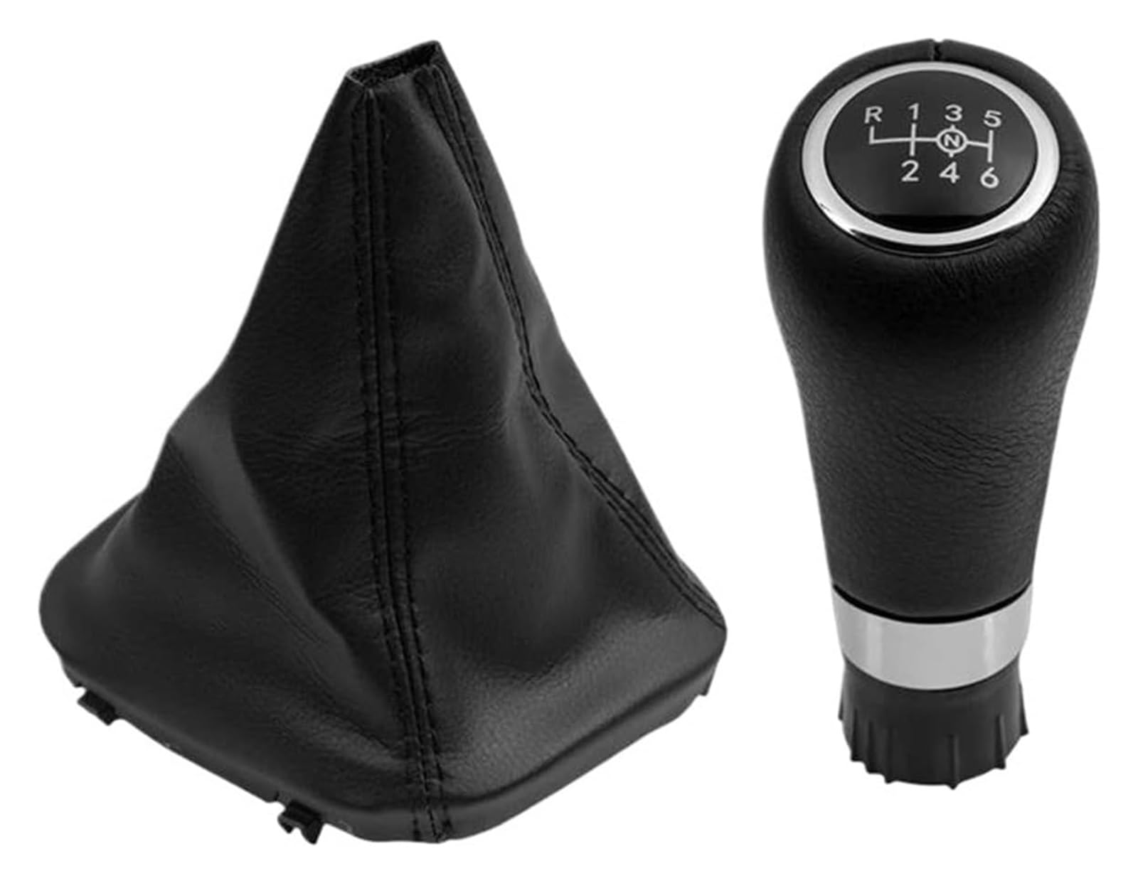 UTONGMU Manual Gear Shift Knob for Benz W203 S203 CL203 W209 W204 C204 C63 C300 C250 Manual Gear Shift Knob Transfer Lever Shifter Boot