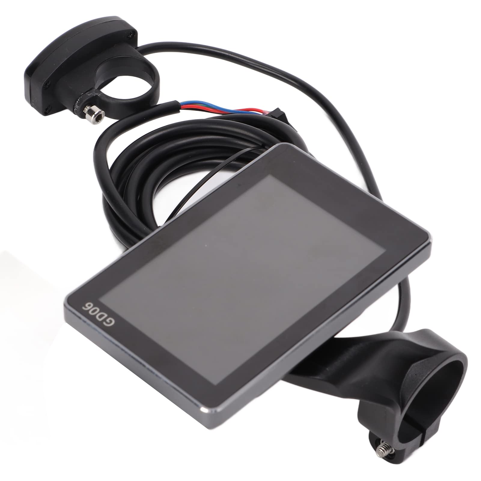Akozon Tachimetro per Computer Elettrico GD06 con Display LCD per Bici Elettrica con Riparazione di Modifica Congiunta 36V 48V - Sport e Tempo Libero