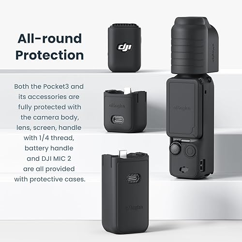 Miniatura 2 de Funda protectora de silicona para DJI Osmo Pocket 3 Accesorios