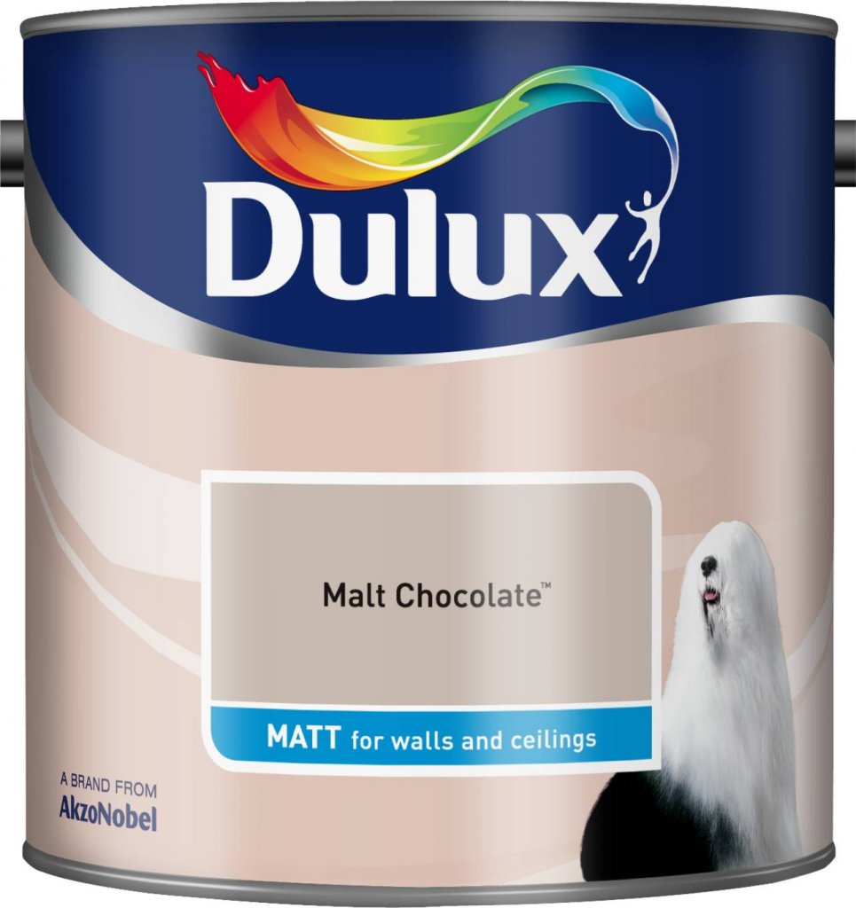 Dulux Matt 2.5L Malt Chocolate (393232)