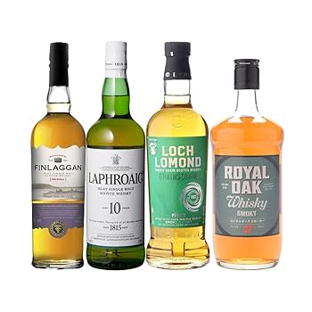 Amazon.co.jp: スモーキー ウイスキー 3本 + 1本 セット