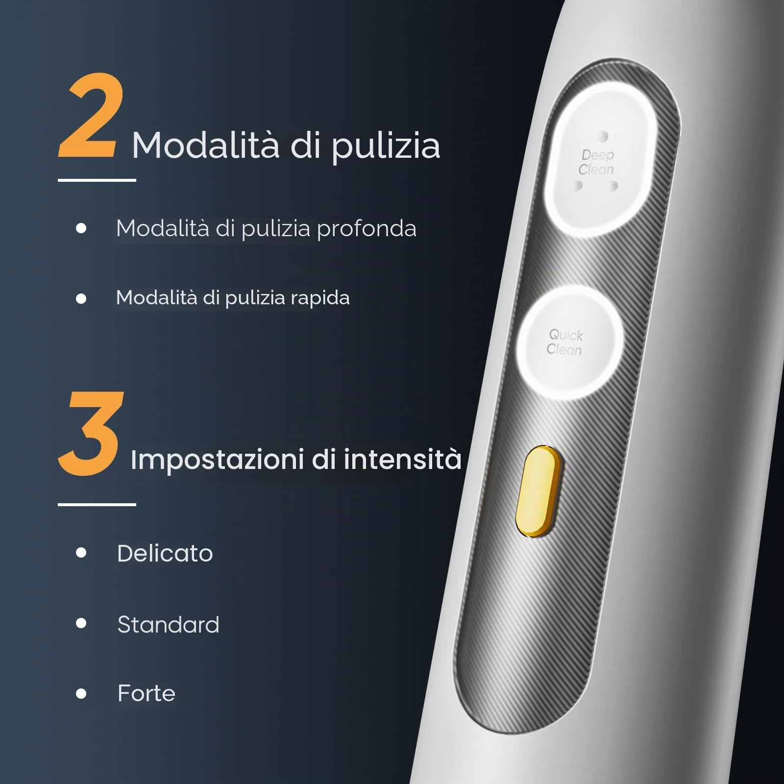 SOOCAS Neos - Spazzolino elettrico con idropulsore senza fili, 2 in 1, spazzolatura e filo interdentale, per adulti, serbatoio dell'acqua integrato, effetto di pulizia 40x, 6 impostazioni