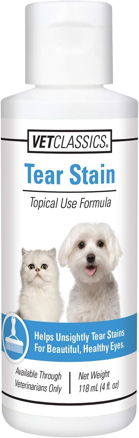 Vet Classics Tear Stain Topical Remover Liquid (120ml)