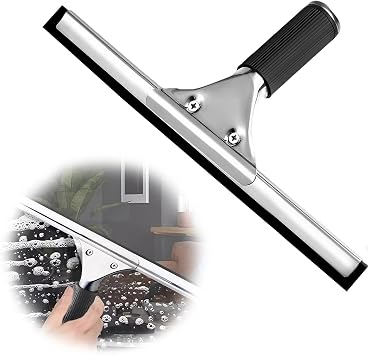 Fawley Professional Window Squeegee 25cm Stainless Steel Shower Wiper