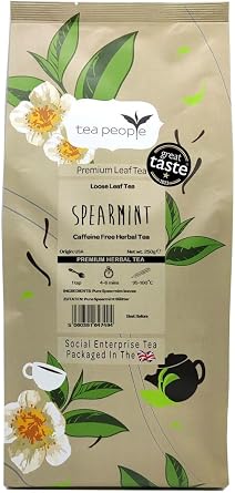 Tea People Spearmint Tea, 250 g Loose Tea in Small Catering Pack