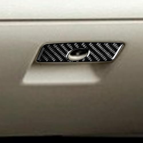 Miniatura 3 de Guantes de coche, caja de almacenamiento, adhesivo de fibra de carbono real para interior de automóvil, compatible con Subaru Impreza 2012-2016,