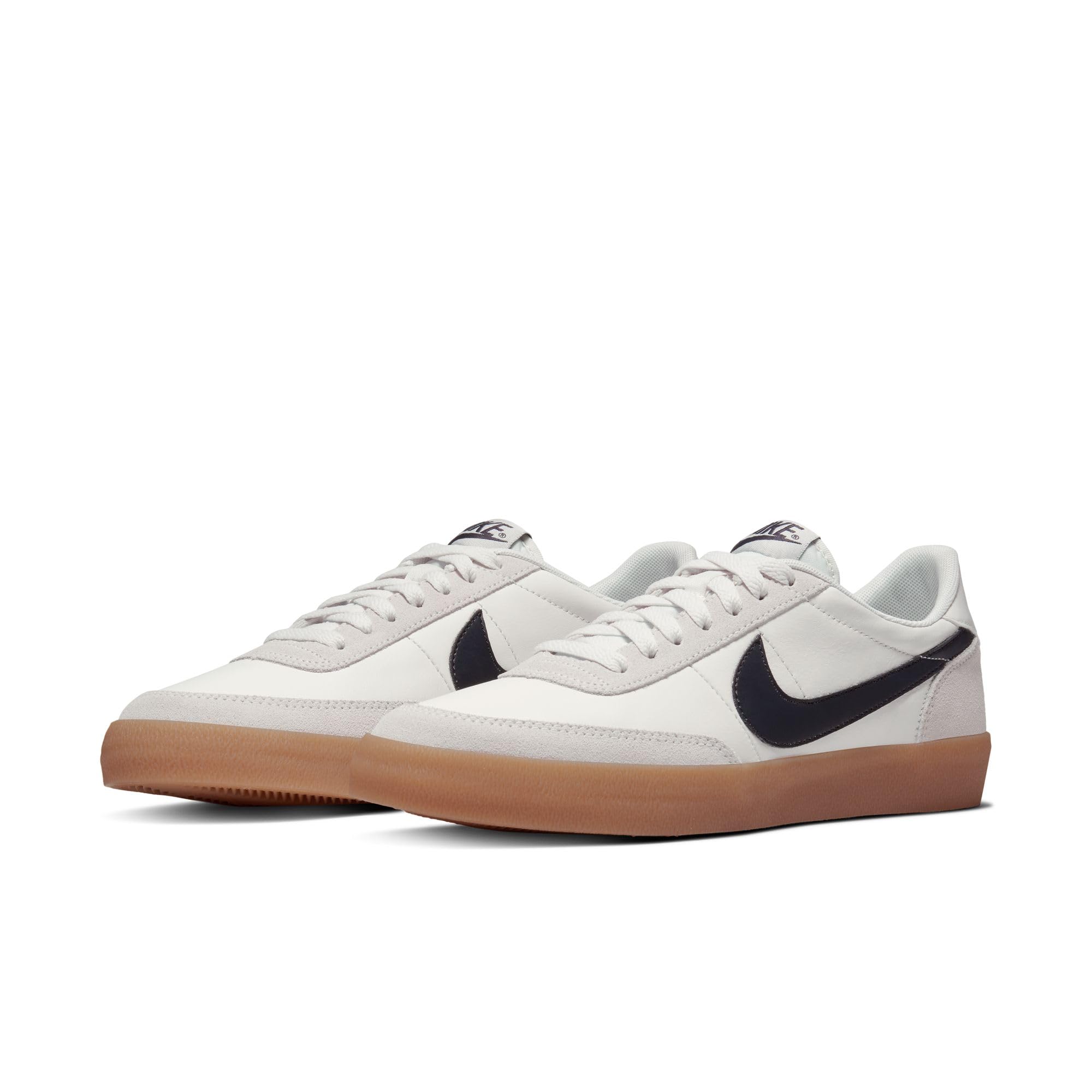Nike Mens Killshot 2 Leather Sail/Oil Grey-Gum Yellow Tennis Shoes UK 12 2
