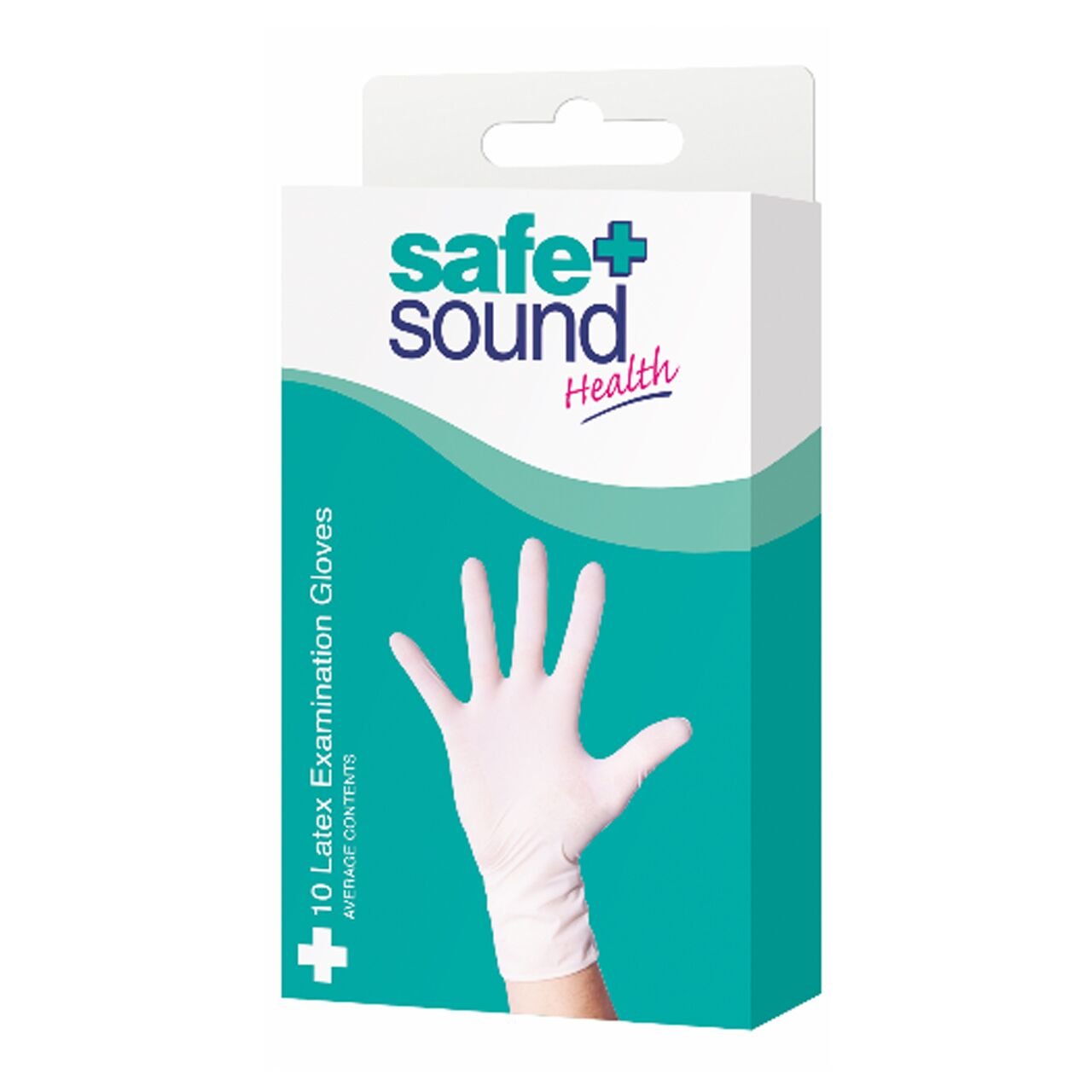 Safe & Sound 10 Latex Exam Gloves