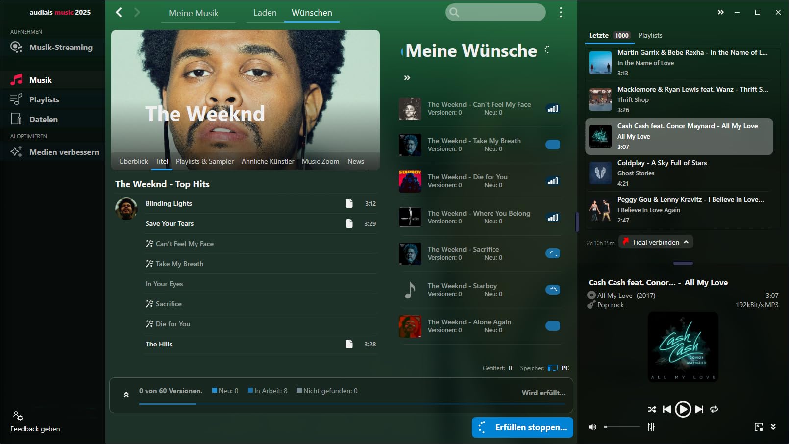 Audials Music 2025 - Deutsch / Multilingual - Windows 11/10 - *Dauerlizenz* Aufnahme von Streamingdiensten wie Deezer, Spotify, Amazon Music, Soundcloud uvm. (Product Key Card) #PKC
