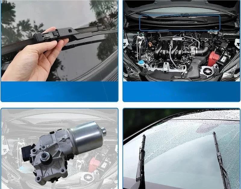 Moteur essuie-glace avant brisé VW Jetta solution 5C6955121A - 6