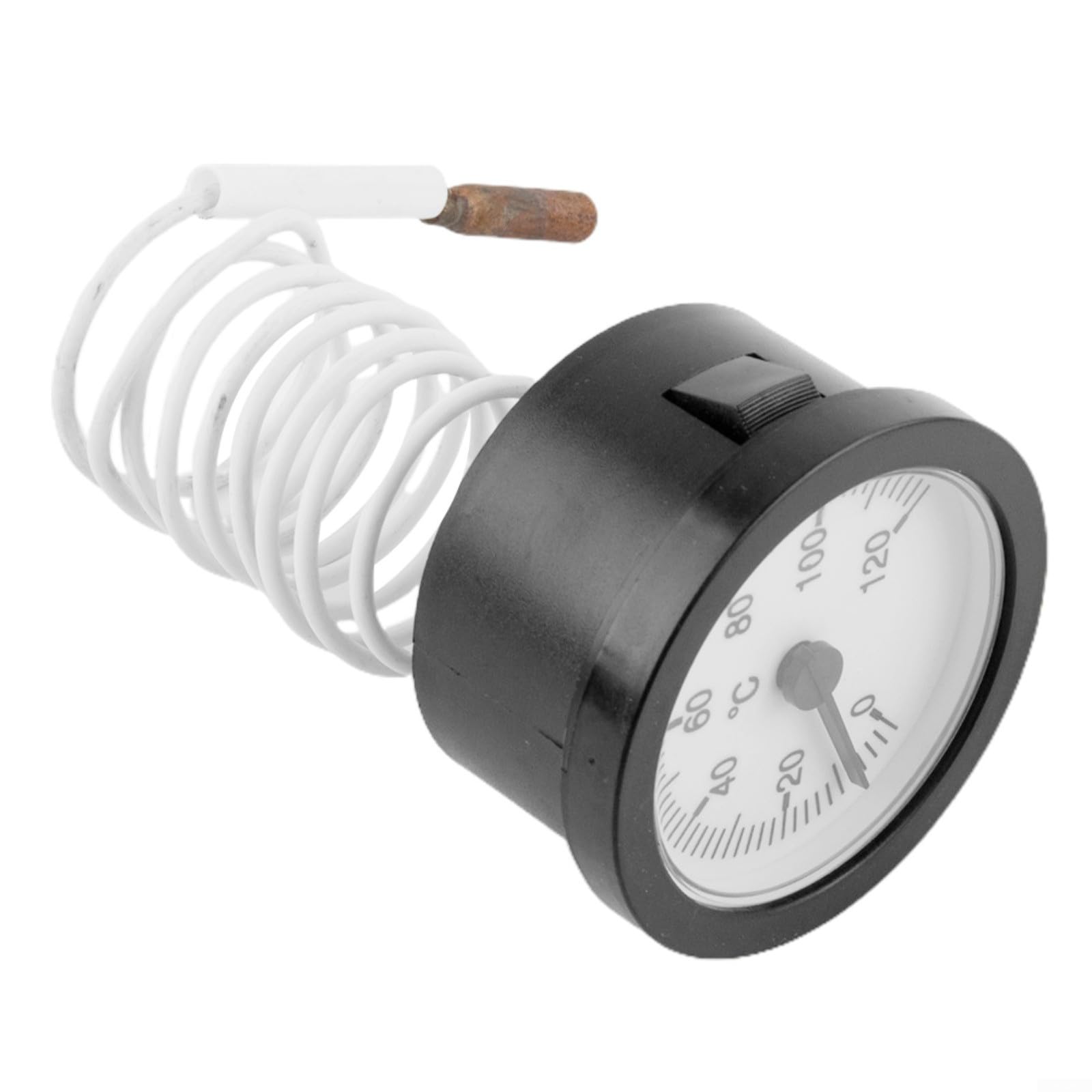 Zifferblattthermometer Kapillarthermometer mit Messing-Kapillarsensor für Wasser- und Öltemperaturen