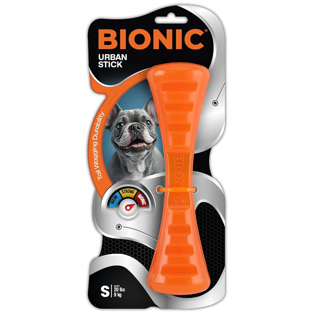 Pet Supplies : BIONIC Urban Stick Dog Toy, Small