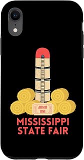 iPhone XR Mississippi Farm Boy State Fair Ticket County Fair Haybales Case