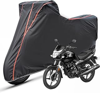 WHIPONE Two Wheelers Bike Body Cover Compatible for Honda CB Unicorn 150, UV Resistant, Dustproof, Triple Stitched, Elasti... Price In India