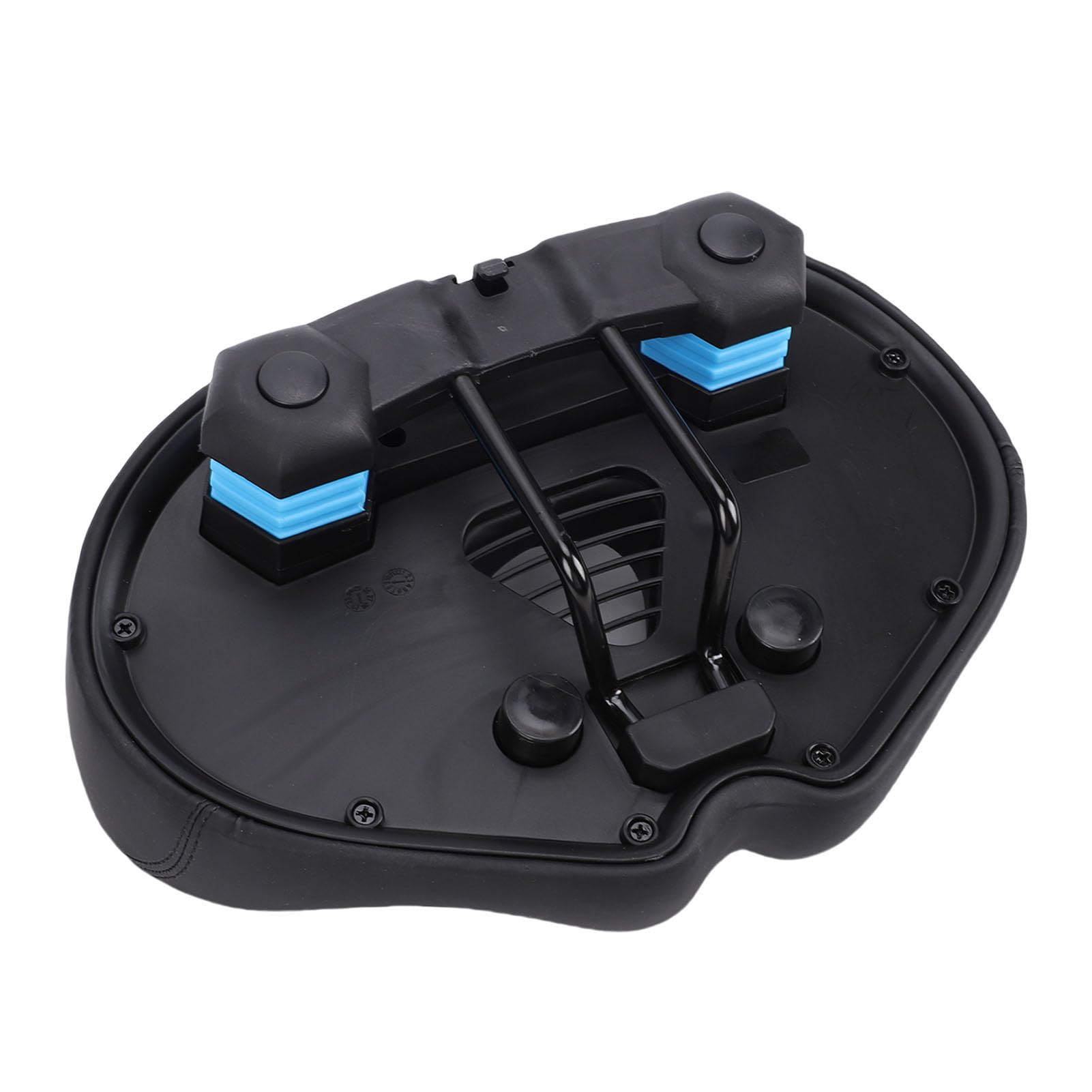 Fabater Siège de Vélo surdimensionné sans Nez, Selle de Vélo en Mousse à Mémoire de Forme Confortable et Imperméable, Coussin de Siège Extra Large pour Hommes et Femmes