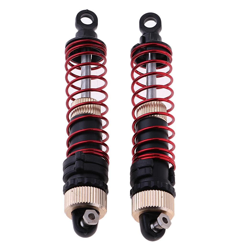 UJEAVETTE 2X Metal Front/Rear Shock Absorbers for Gptoys S911 S912 9115 9116 9120 9125