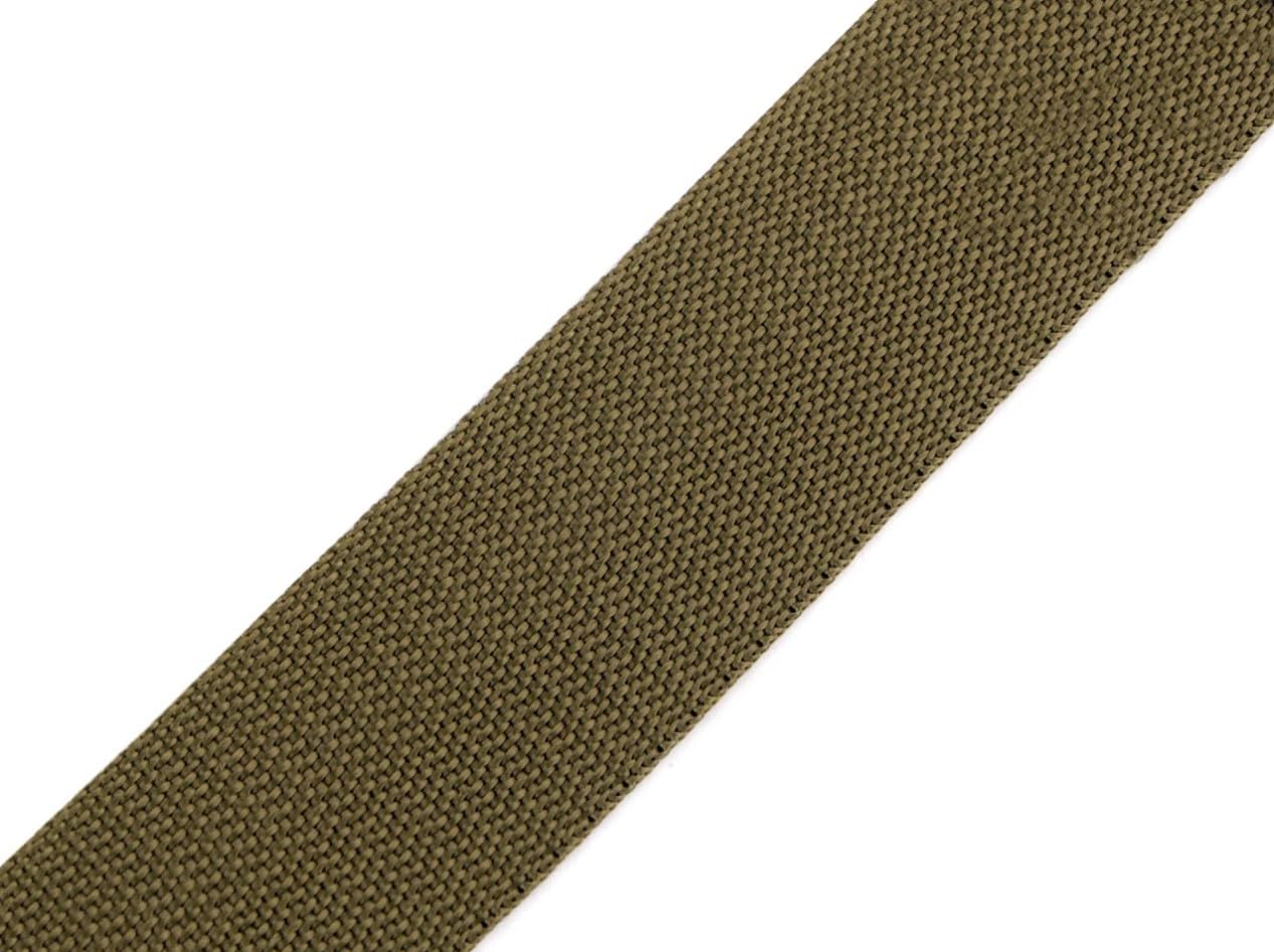 cyclingcolors 40mm Wide Polypropylene Webbing Strap 25 Metres Rope for Backpacks, Furniture, Chairs, Haberdashery, Clothing, Green
