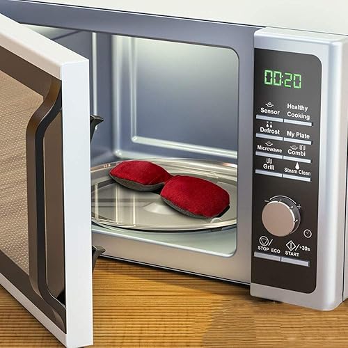 Miniatura 5 de Máscara de ojos calentada para ojos secos compresa caliente de microondas 3D para calazión blefaritis y tratamiento de migrañas