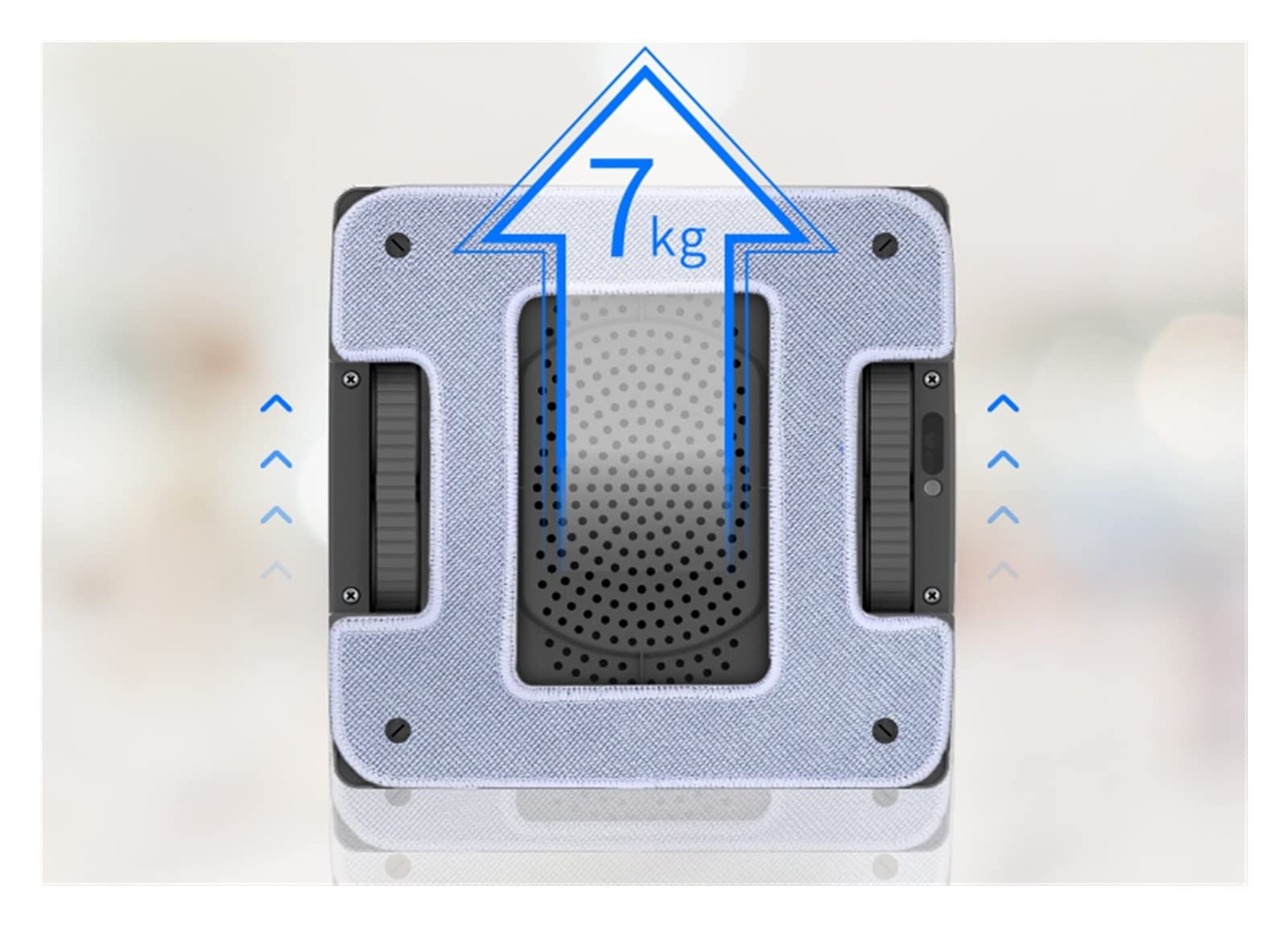 Limpiador de Ventanas Robot Limpiador de Ventanas Robot eléctrico de Limpieza de Ventanas Lavadora de Limpieza de Ventanas Limpiaparabrisas for Ventanas, Azulejos, baños