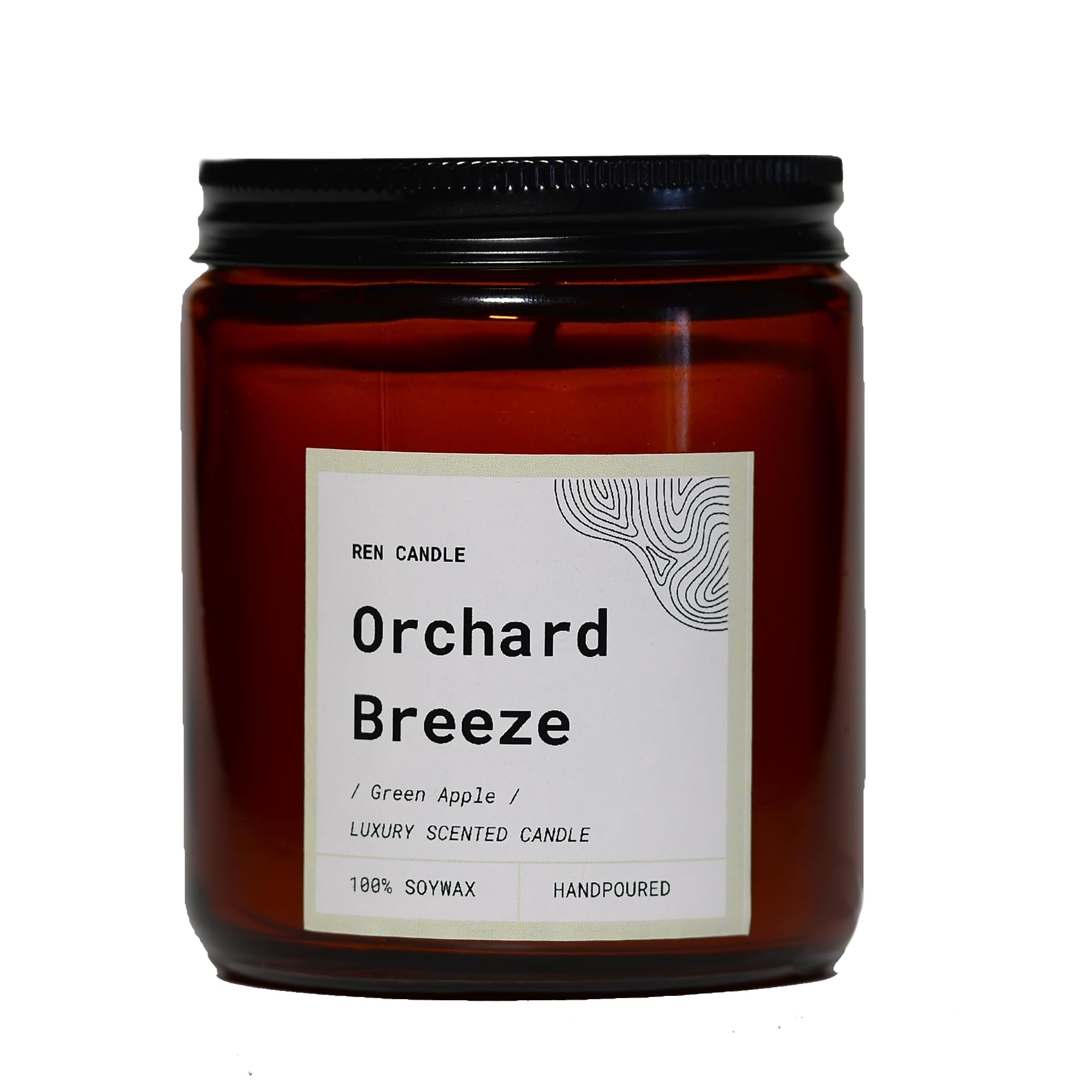 Luxury Scented Candles | Soy Wax | Organic | Luxury Aroma Therapy Votive Jar | 400g Candle Weight | Candles for Home Decor Gift (Orchard Breeze)