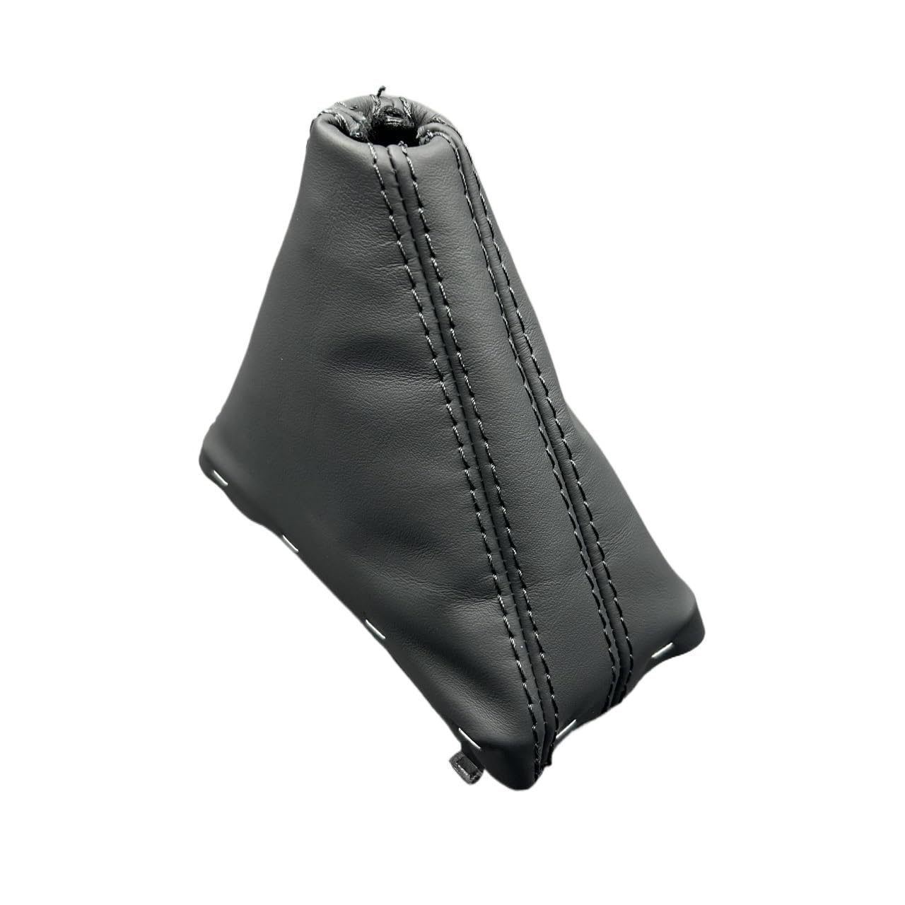 JFQYGMD for LHD for VW for Golf 7 MK7 6 for GTI forr Scirocco for Automatic DSG Gear Shift Knob Real Leather Duty Cover 5GG713203A(Golf 7 Black line)