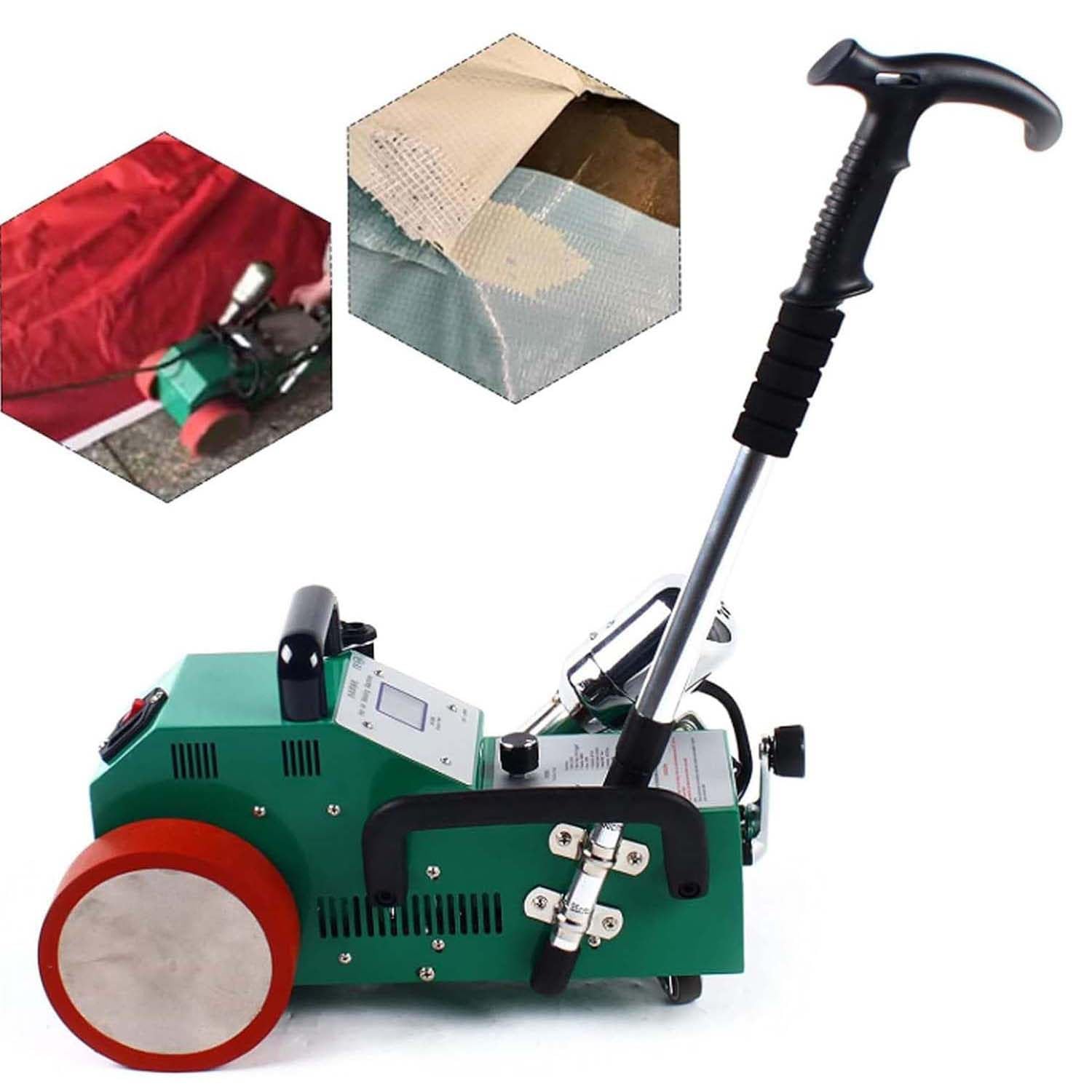 Eiwitany Hot Air PVC Tarpaulin & Banner Welding Machine, Seamless Splicing Sealer for EVA Advertising Fabric and Banner Material