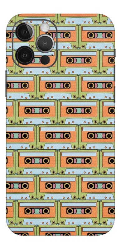 Image of Mobile Skin Sticker Compatible with Apple iPhone 12 Pro Skin Not Back Cover, Camera & Back Protector Mobile Skin Wrap; iPhone 12 PRO-KE-100