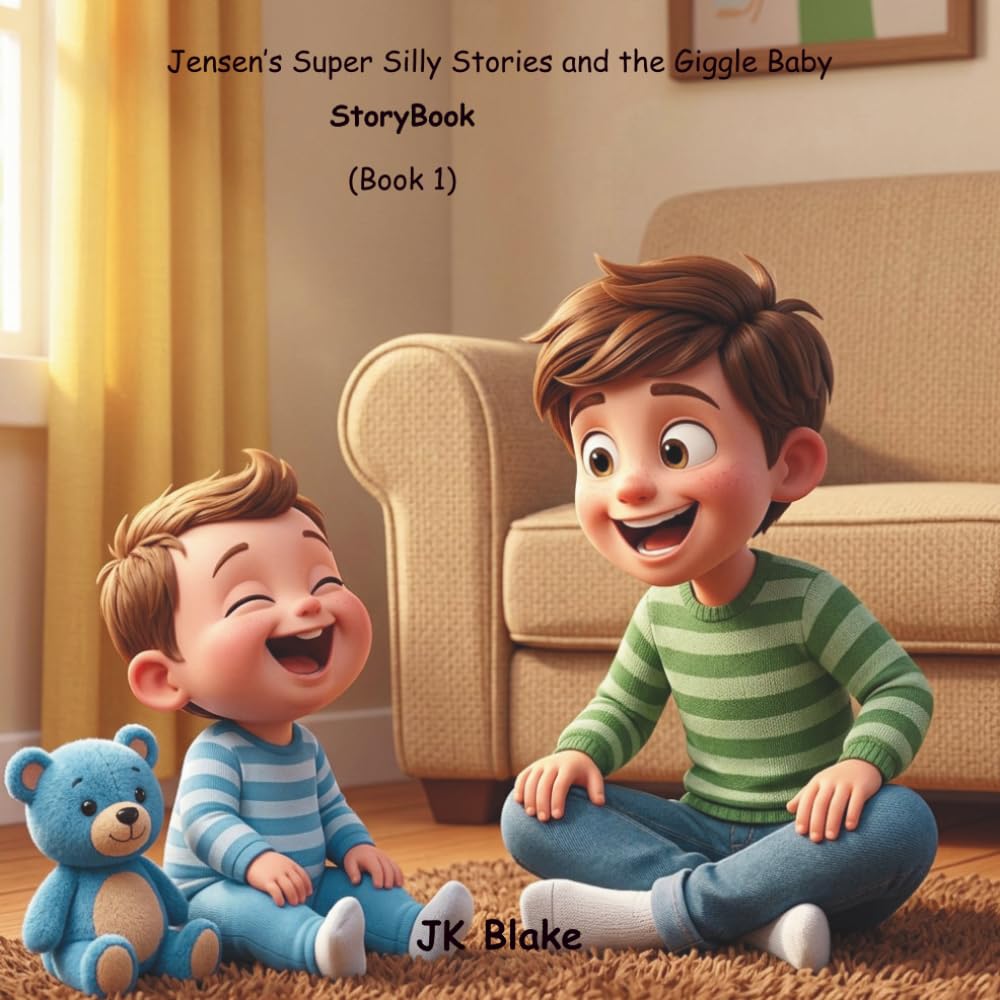 Jensen’s Super Silly Stories and the Giggle Baby: A Funny, Faith-Filled Bedtime Story About Brothers (Book 1)