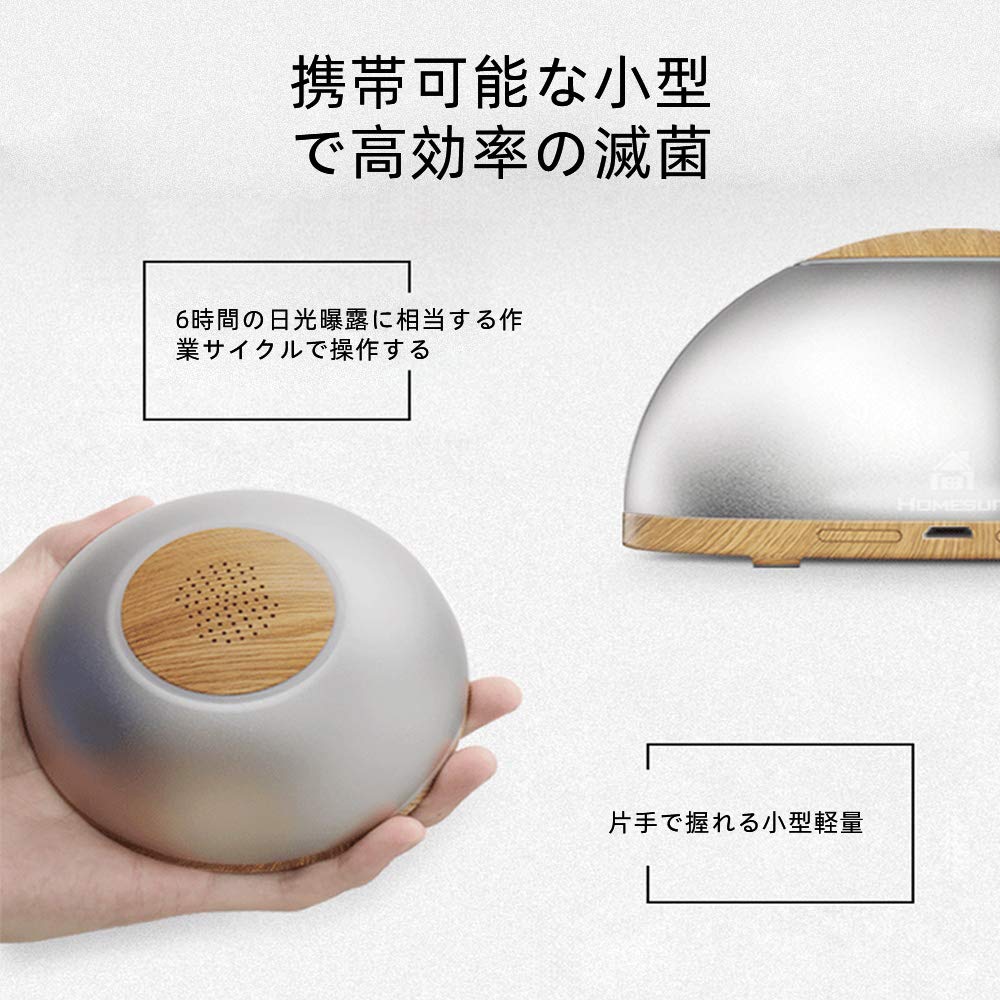 Amazon.co.jp: Homesuit ポータブルオゾン 空気清浄機 小型脱臭機 空気 