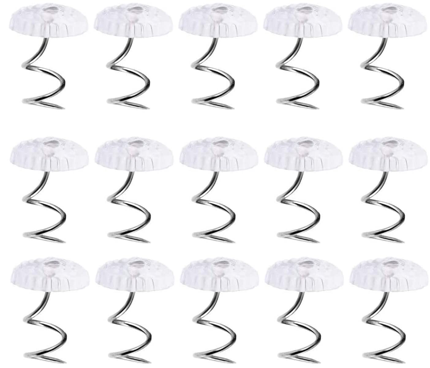 100 Stück Klare Köpfe Twist Pins, DIY Polsternade Produktbild-Vorschau 12