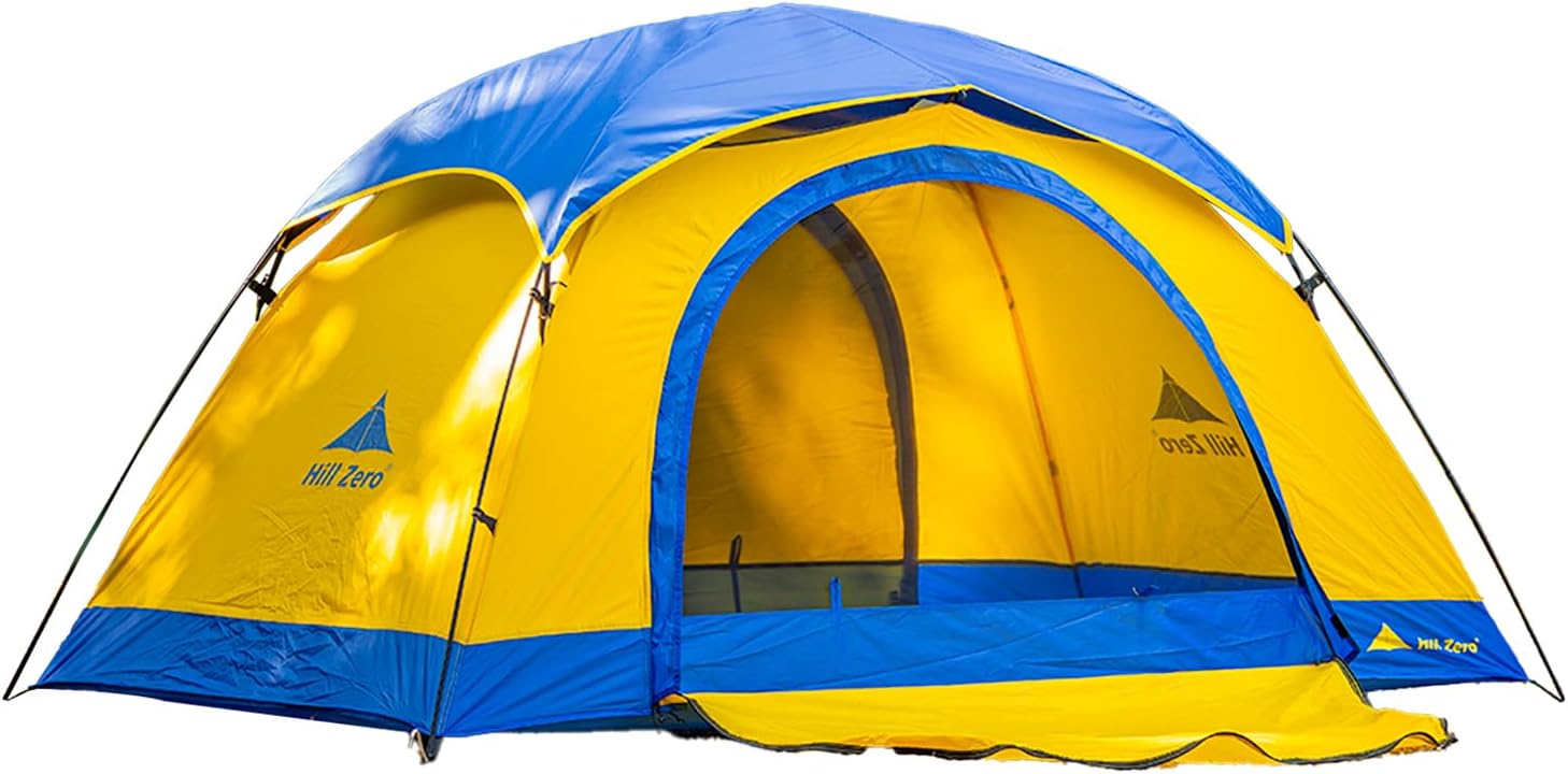 Tulip 2P Backpacking Tent – 3 Season Camping Tent,with Double Door, Waterproof Windproof Lightweight Easy Set Up 3 Season 2 Person Tent Camping, Hiking, Beaches, Picnic, Mountaineering