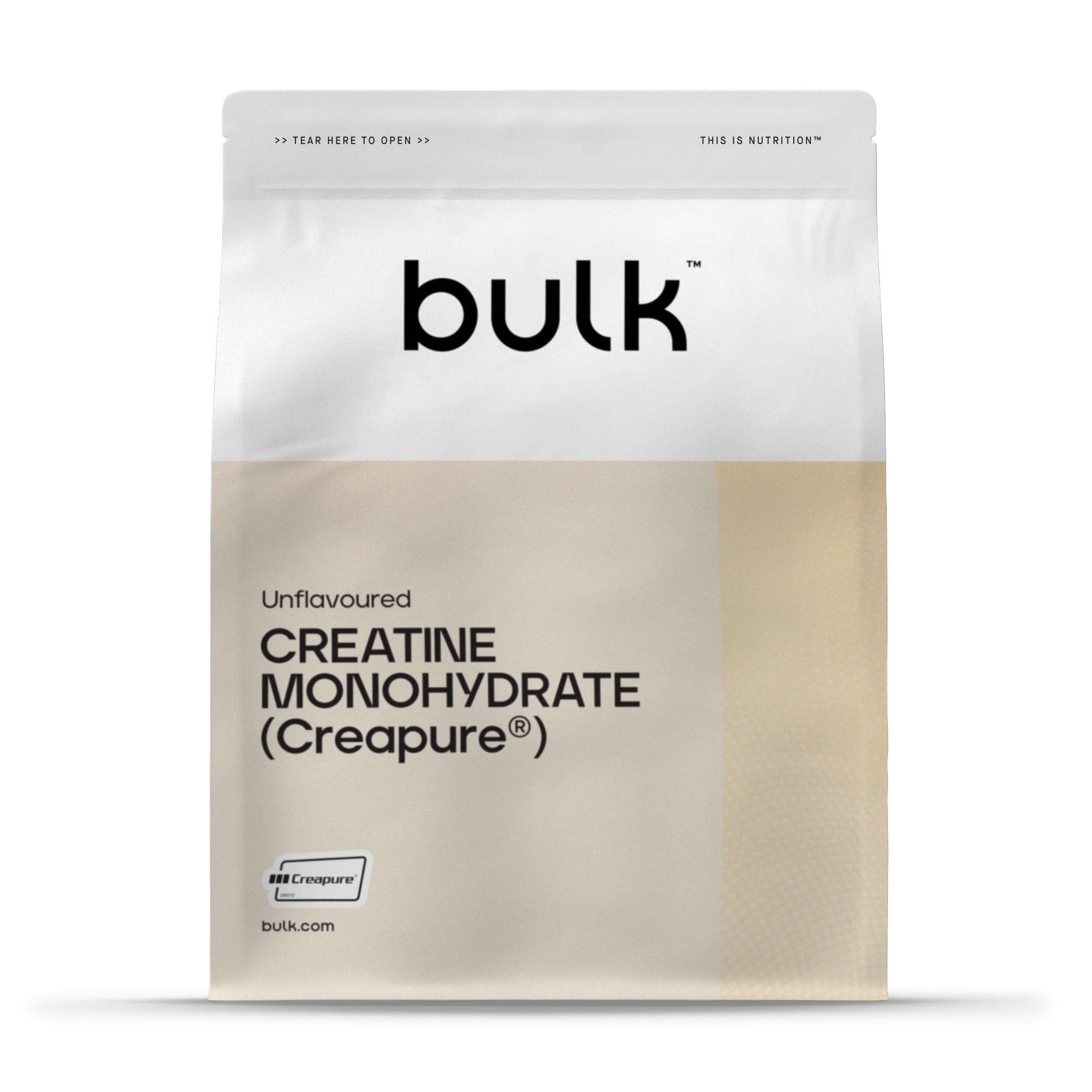 Bulk Creapure Creatine Monohydrate Powder, 100 g, 20 Servings, Packaging May Vary