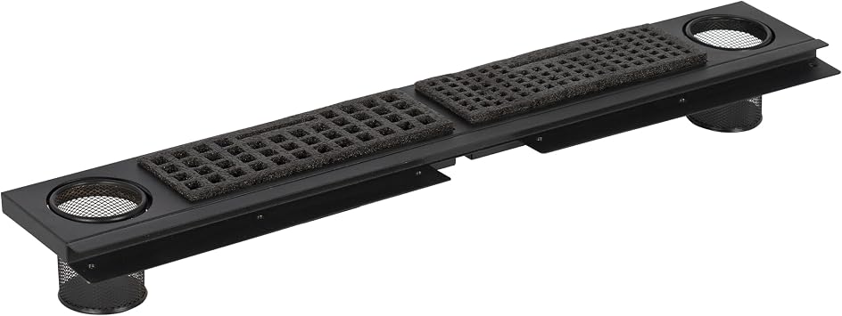 SD STUDIO DESIGNS Premier Art Supplies Metal Tray for Art/Craft Table, 36 Inch, Black