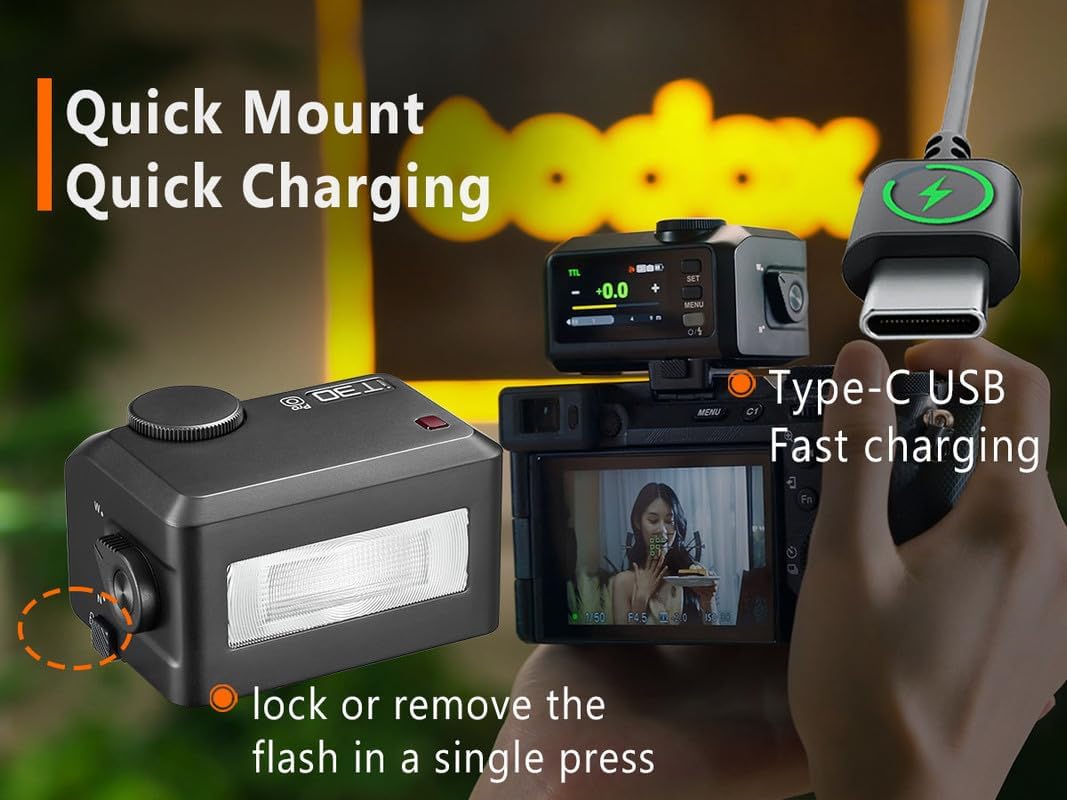 GODOX IT30pro O quick charging via USB-C