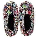 Adult Swim Rick &amp; Morty Cozeez Slippers, Small/Medium