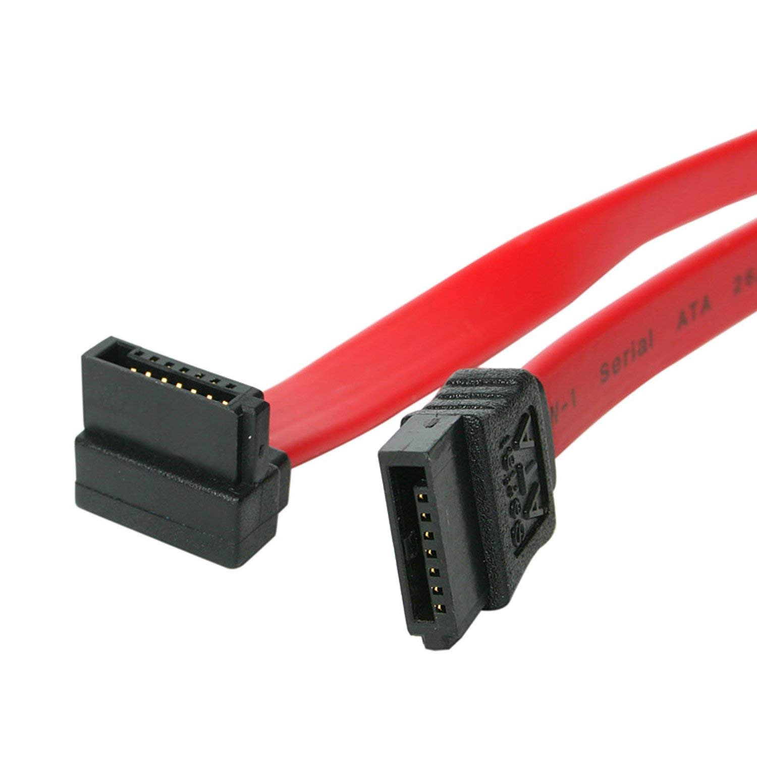 Saaa様 StarTech 18in SATA to Right Angle SATA Serial ATA Cable (SATA18RA1