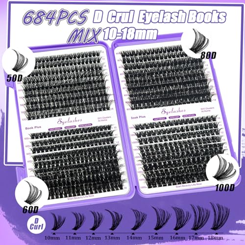 Cils individuels kit d'extension DNSGOOR résout le manque de volume