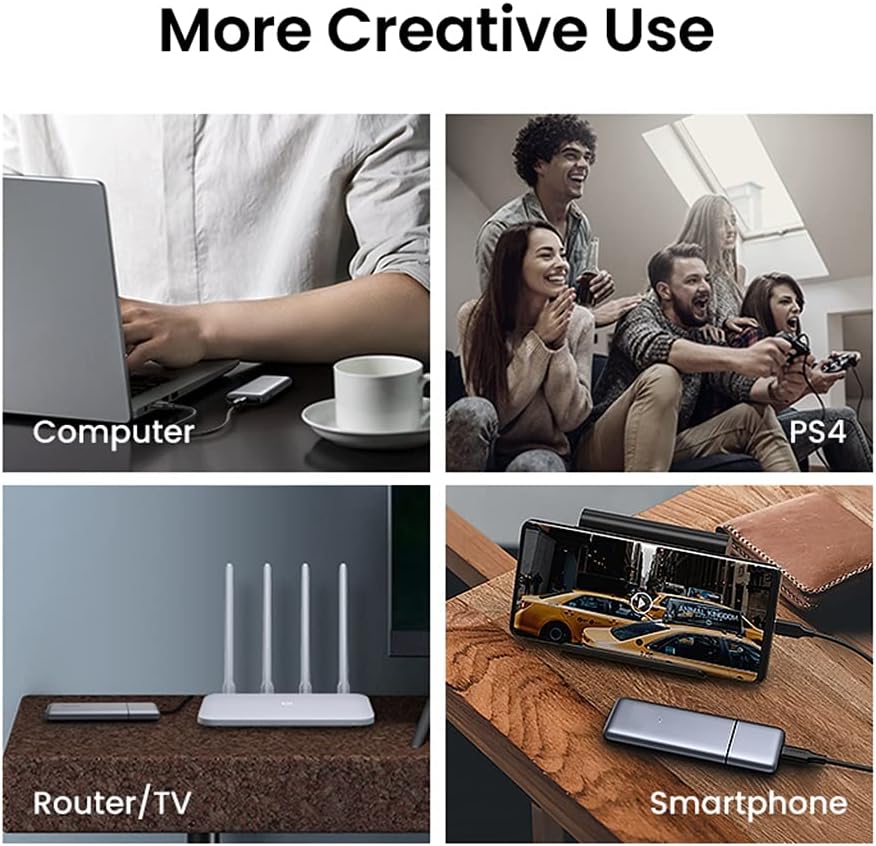 External Hard Drives SSD Case M.2 Dual Protocol NVMe SATA to USB 10Gbps M2 Hard Disk Case Docking Station for External Hard SSD Drive