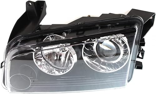 KarParts360 Compatible con Dodge Charger Faro Ensamble 2008 2009 2010 HID del lado del conductor con bombillas CH2502216