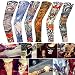 Vordas Mangas Tatuadas, 6PCS Tatuajes Temporales Brazo Medias Falso Tatuaje Temporal Mangas,...