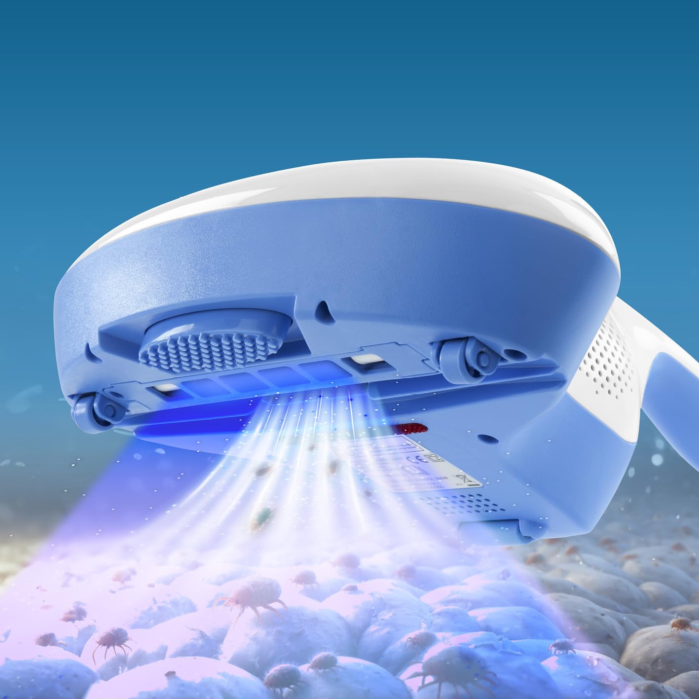 Aspirateur Spécial Matelas – Dites Adieu Aux Acariens Avec La Lumière UV Et Le Battement Puissant !